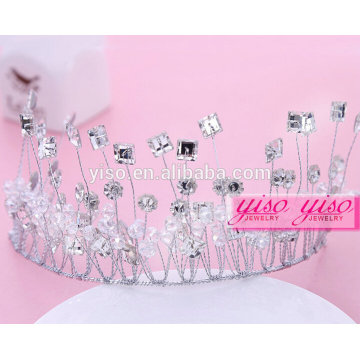 bridal wedding crystal fashion fbirthday crown for adults crown